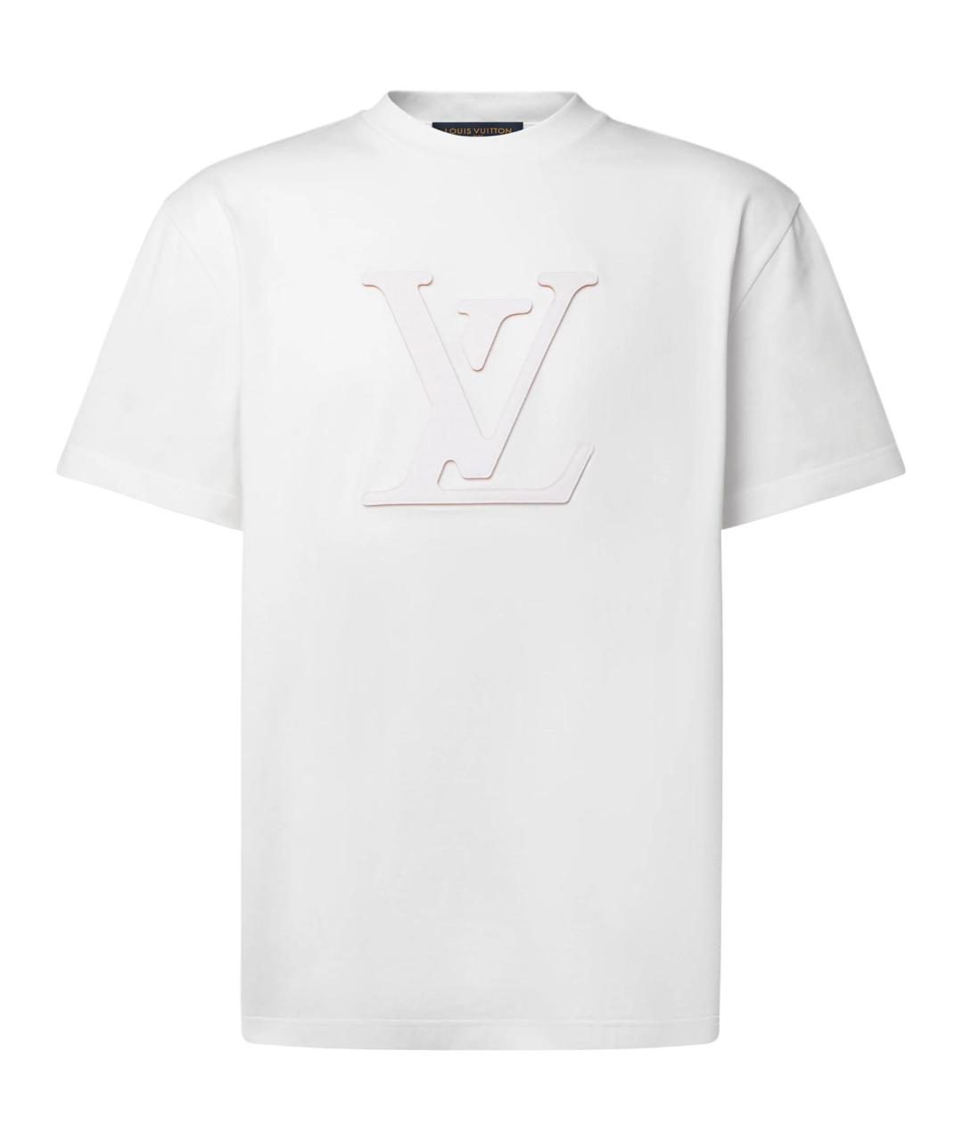 LOUIS VUITTON Белая футболка, фото 1