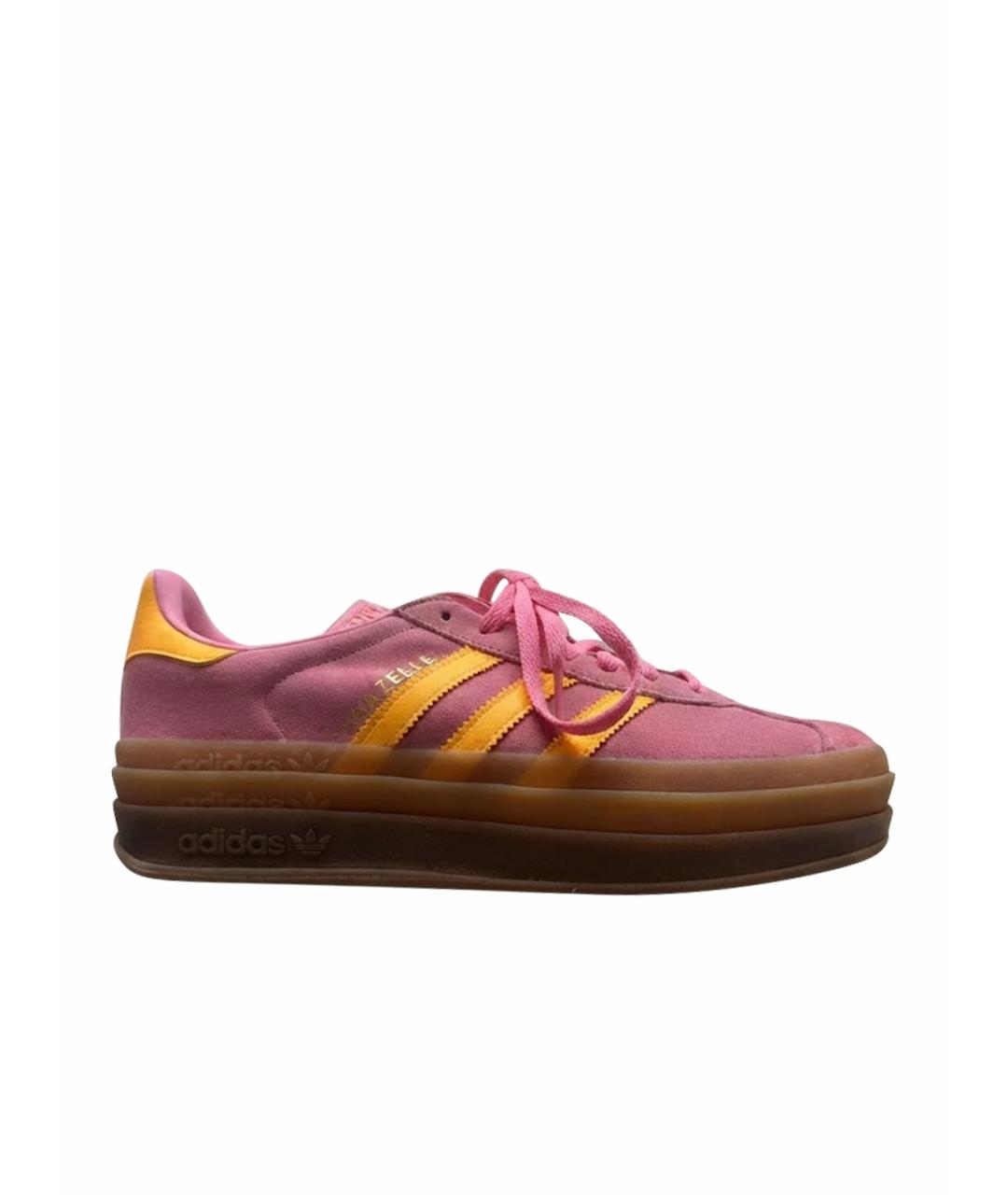 ADIDAS Розовые кроссовки, фото 3