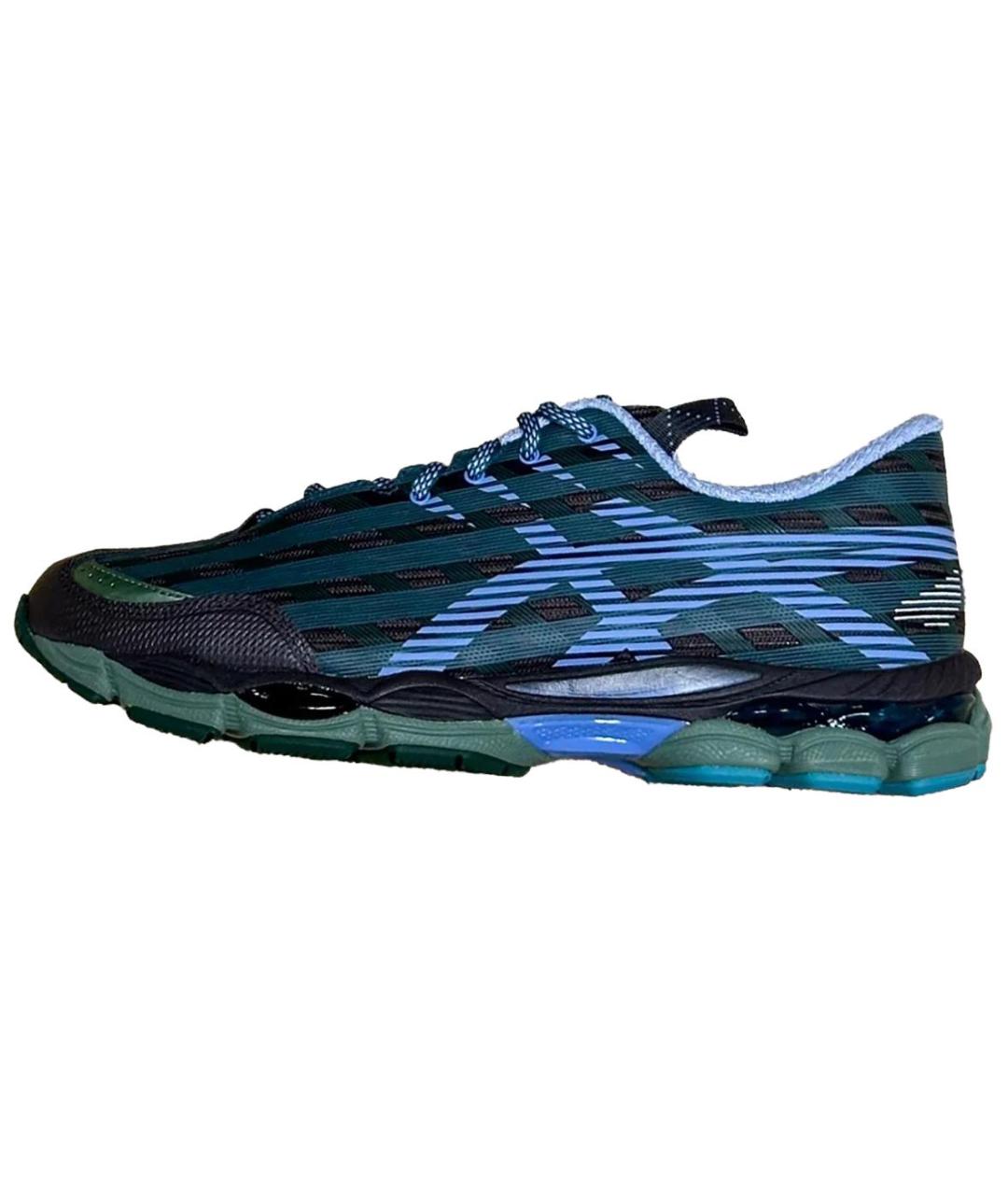 ASICS Зеленые синтетические кроссовки, фото 2