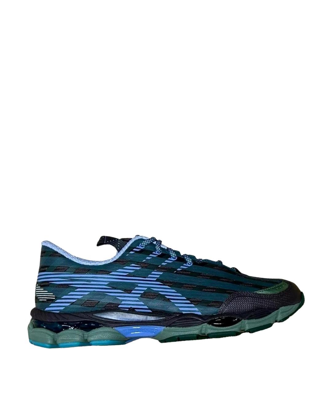 ASICS Зеленые синтетические кроссовки, фото 1