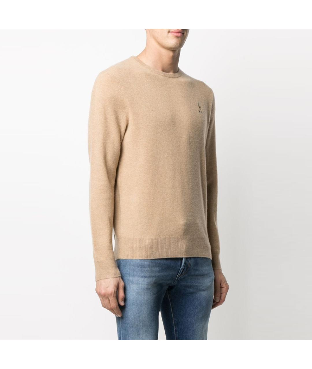 POLO RALPH LAUREN Коричневый джемпер / свитер, фото 4