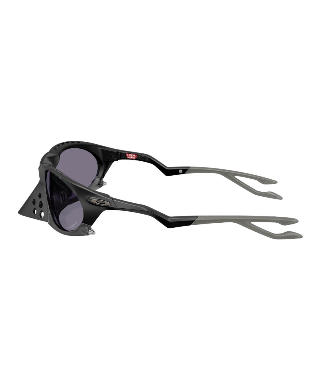 OAKLEY Черные пластиковые солнцезащитные очки, фото 3
