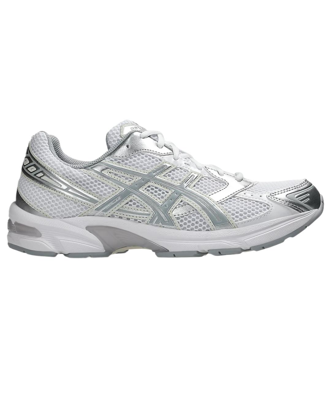 ASICS Белые синтетические кроссовки, фото 7