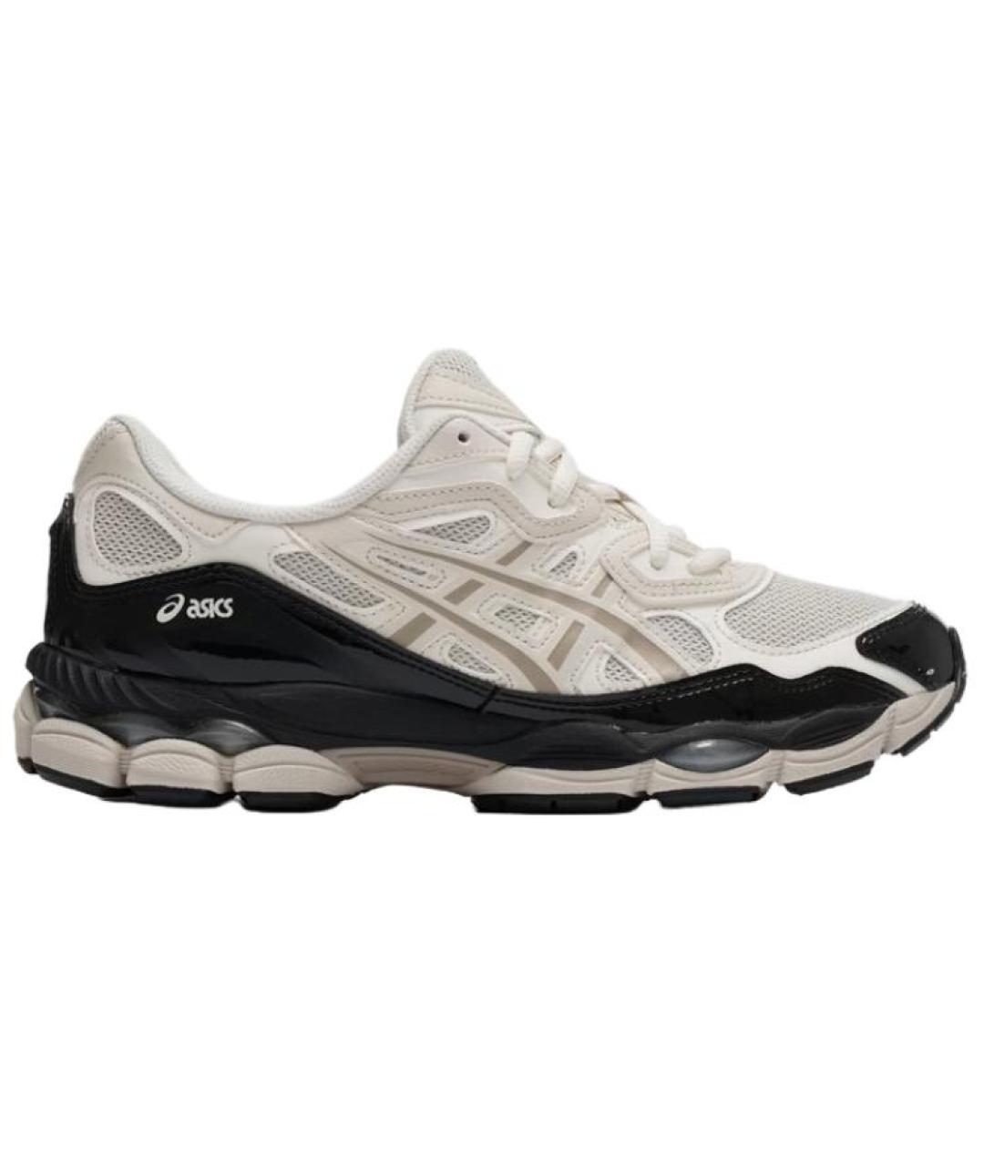 ASICS Бежевые синтетические кроссовки, фото 8