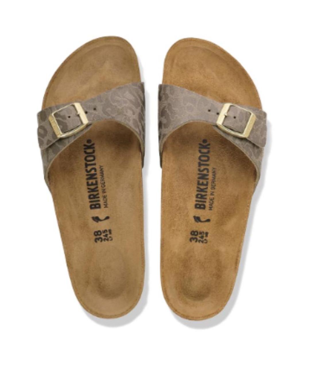 BIRKENSTOCK Серые сандалии, фото 2