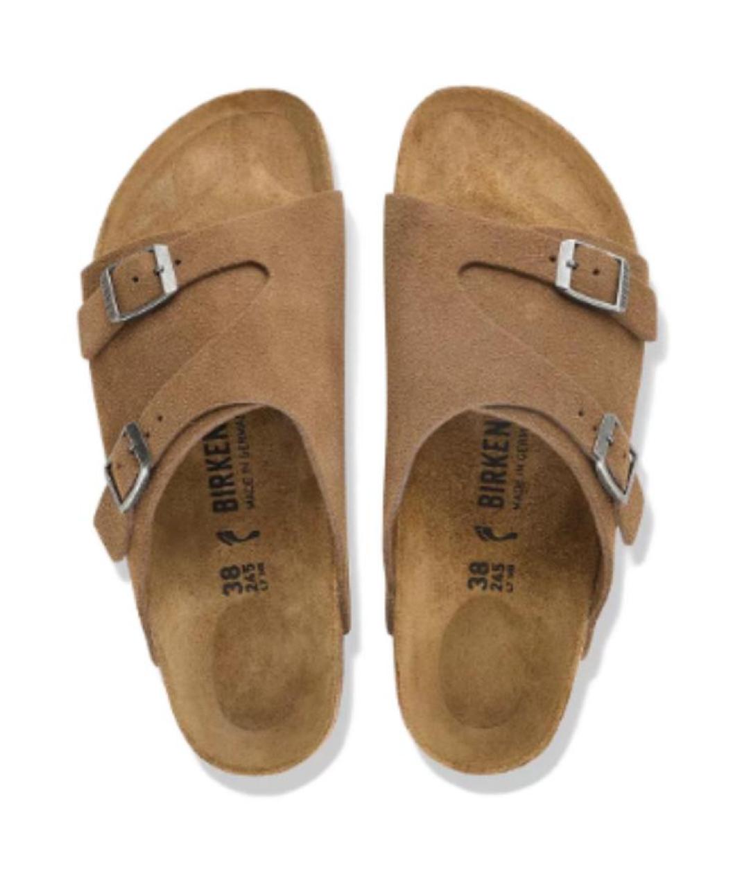 BIRKENSTOCK Коричневые сандалии, фото 2