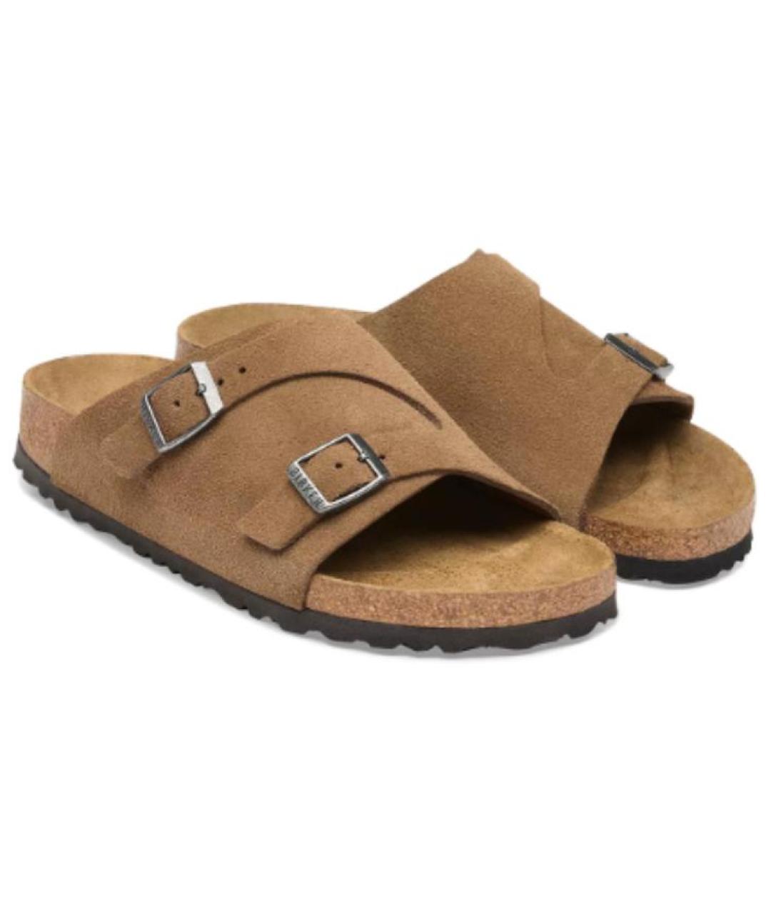 BIRKENSTOCK Коричневые сандалии, фото 3