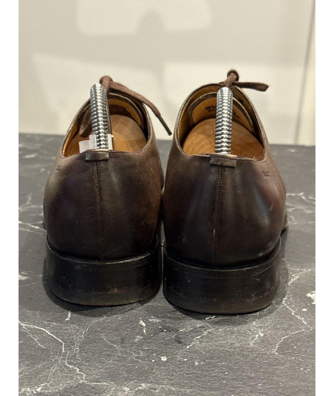 BALLY Коричневые кожаные туфли, фото 3