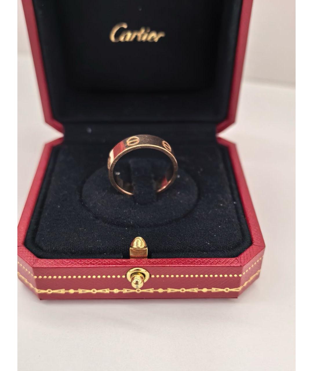 CARTIER Золотое кольцо из розового золота, фото 4