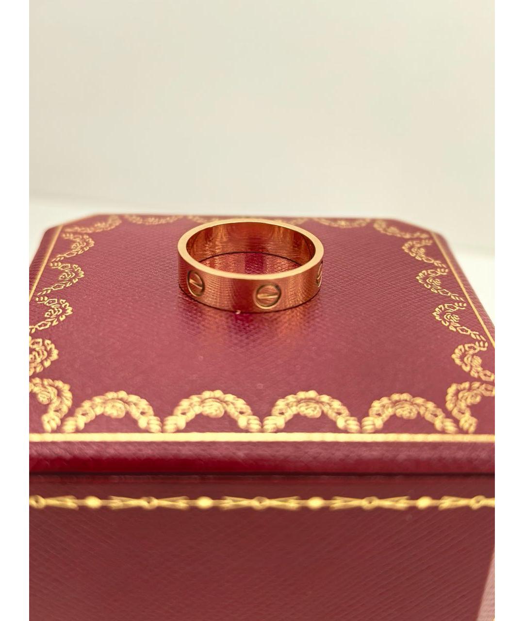 CARTIER Золотое кольцо из розового золота, фото 5