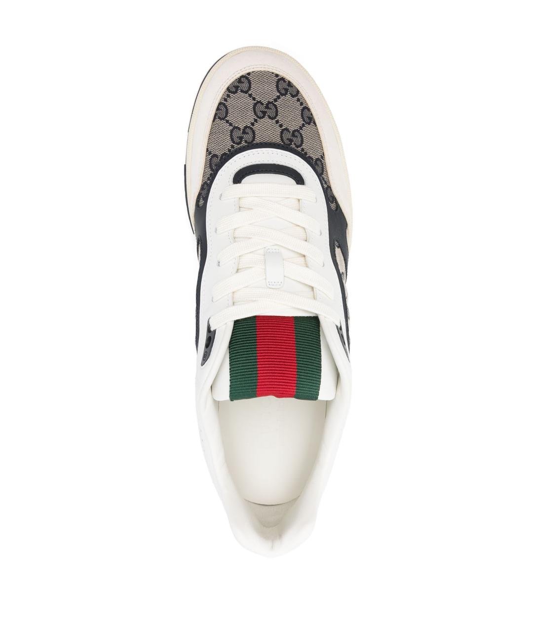 GUCCI Мульти кожаные низкие кроссовки / кеды, фото 4