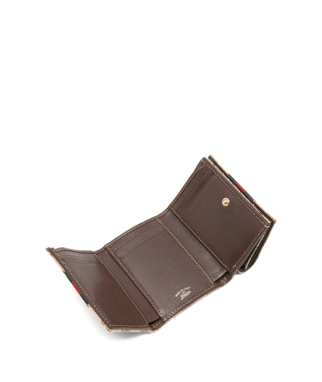 GUCCI Бежевый кошелек, фото 2
