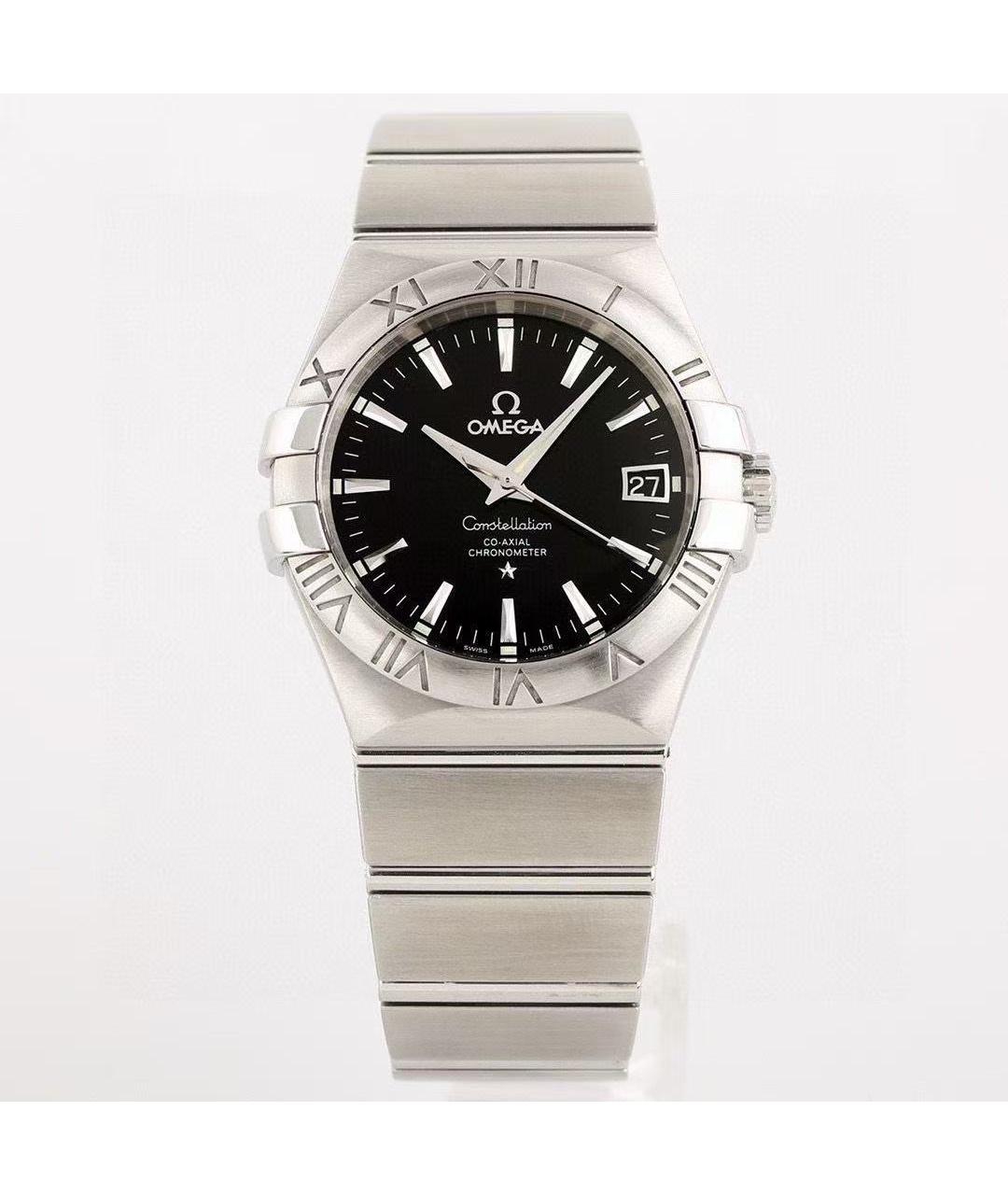 OMEGA Серебряные часы, фото 2