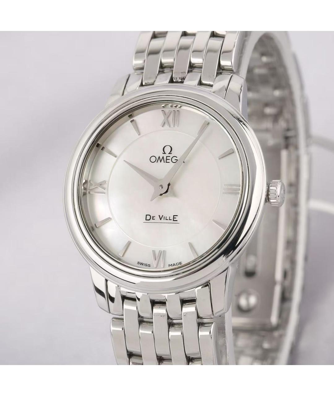 OMEGA Серебряные часы, фото 3