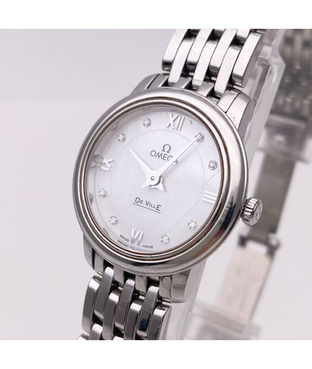 OMEGA Серебряные часы, фото 3