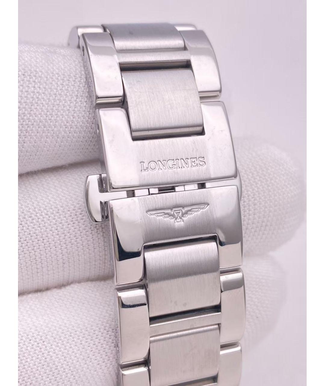 LONGINES Серебряные стальные часы, фото 6