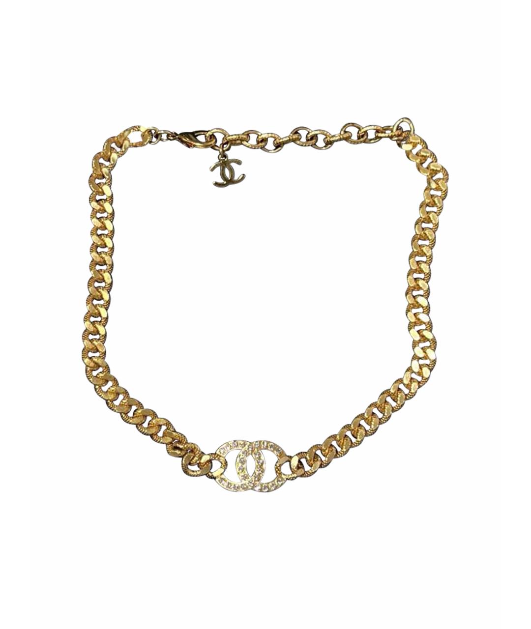 CHANEL Золотое колье, фото 1