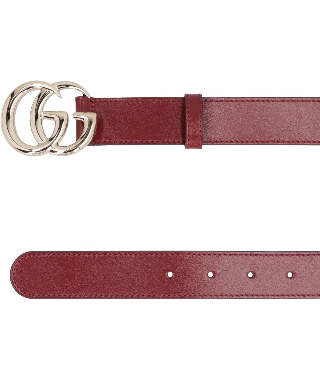 GUCCI Бирюзовый кожаный ремень, фото 5