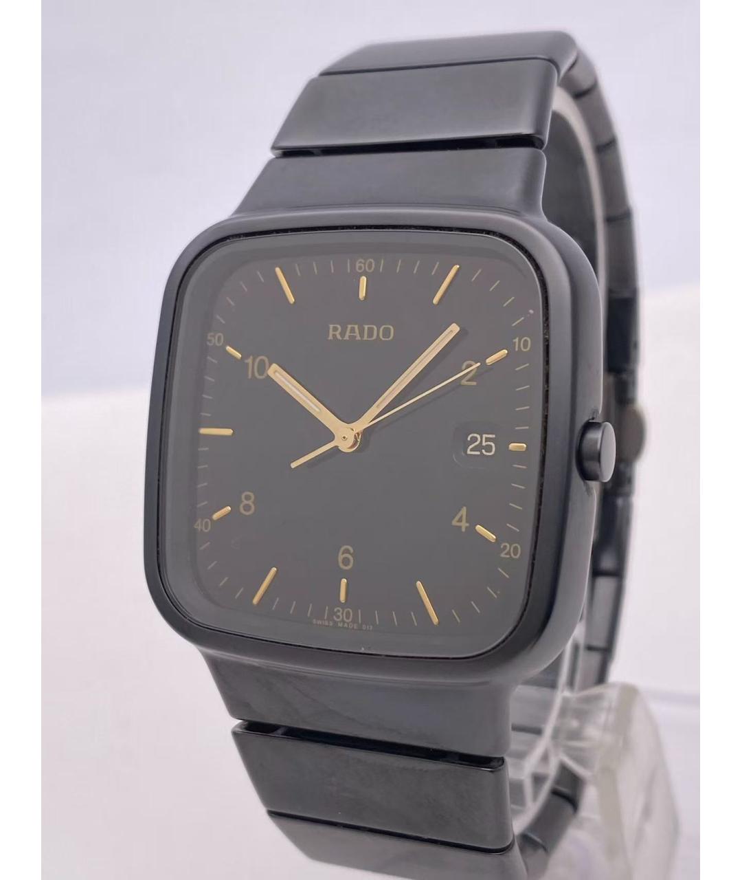 RADO Черные часы, фото 3