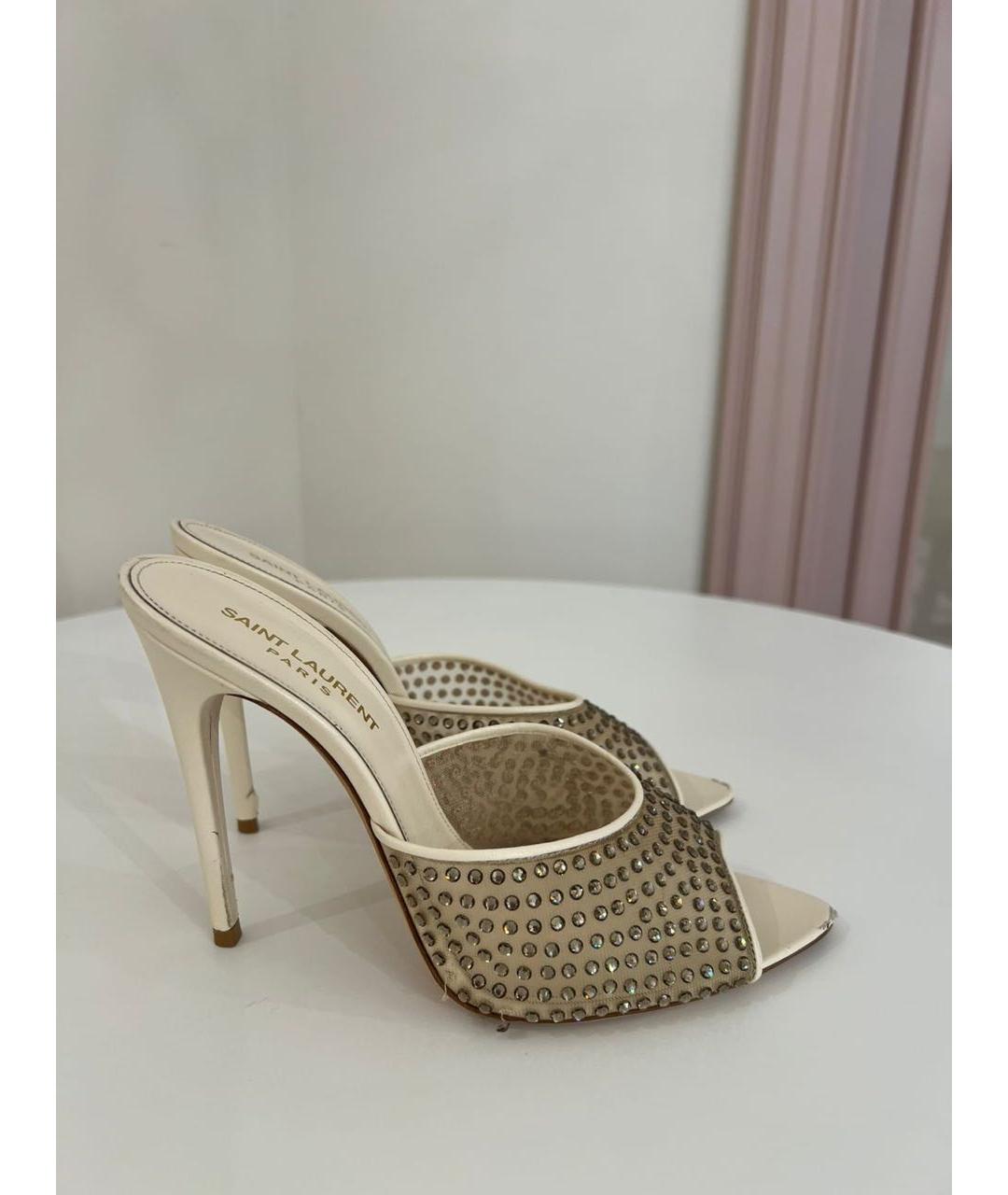 SAINT LAURENT Мюли, фото 9