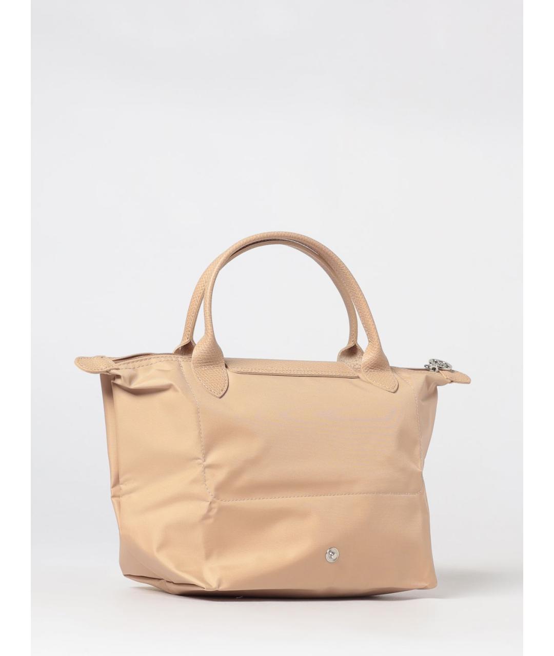 LONGCHAMP Бежевая нейлоновая сумка тоут, фото 2