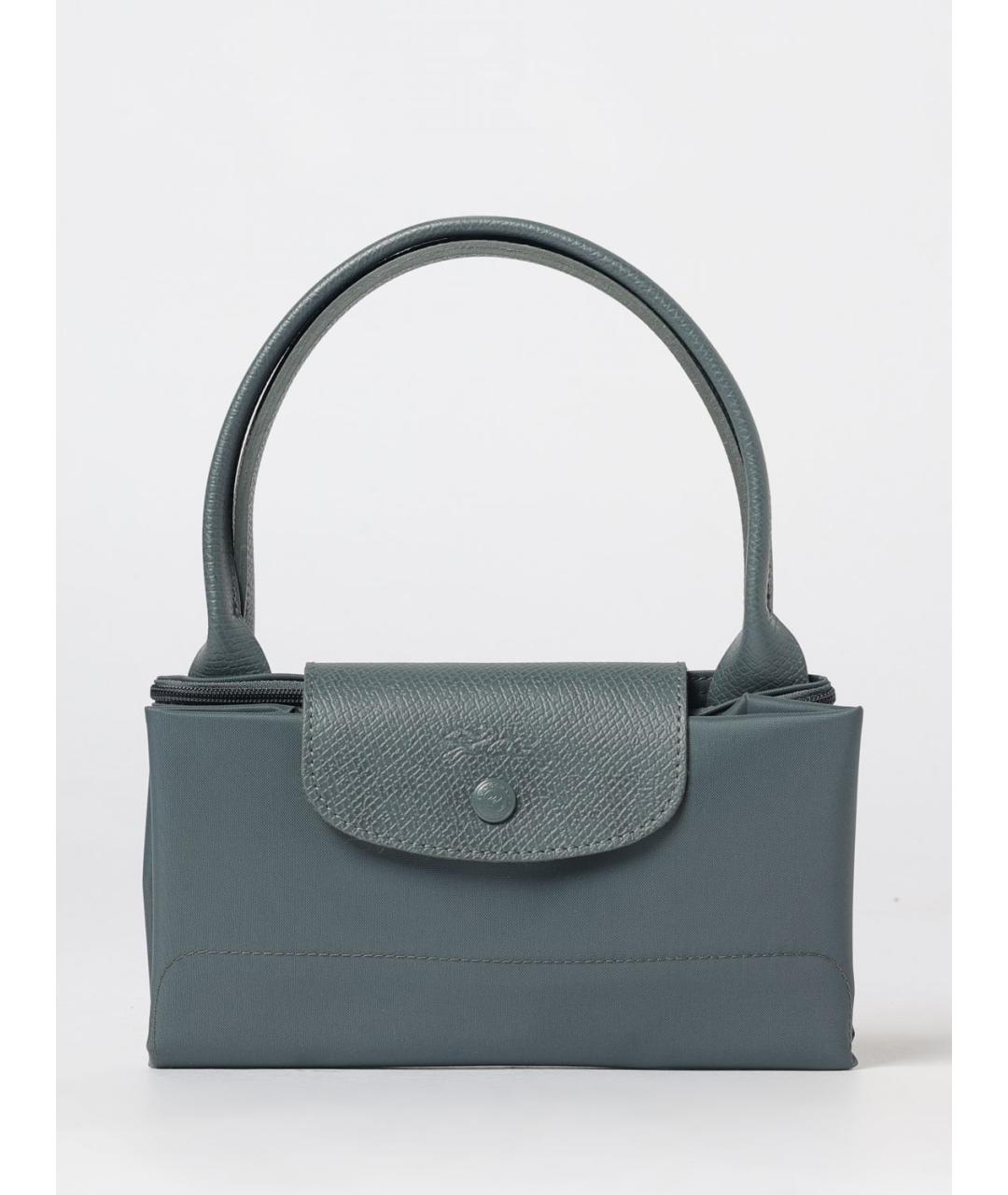 LONGCHAMP Серая нейлоновая сумка тоут, фото 4
