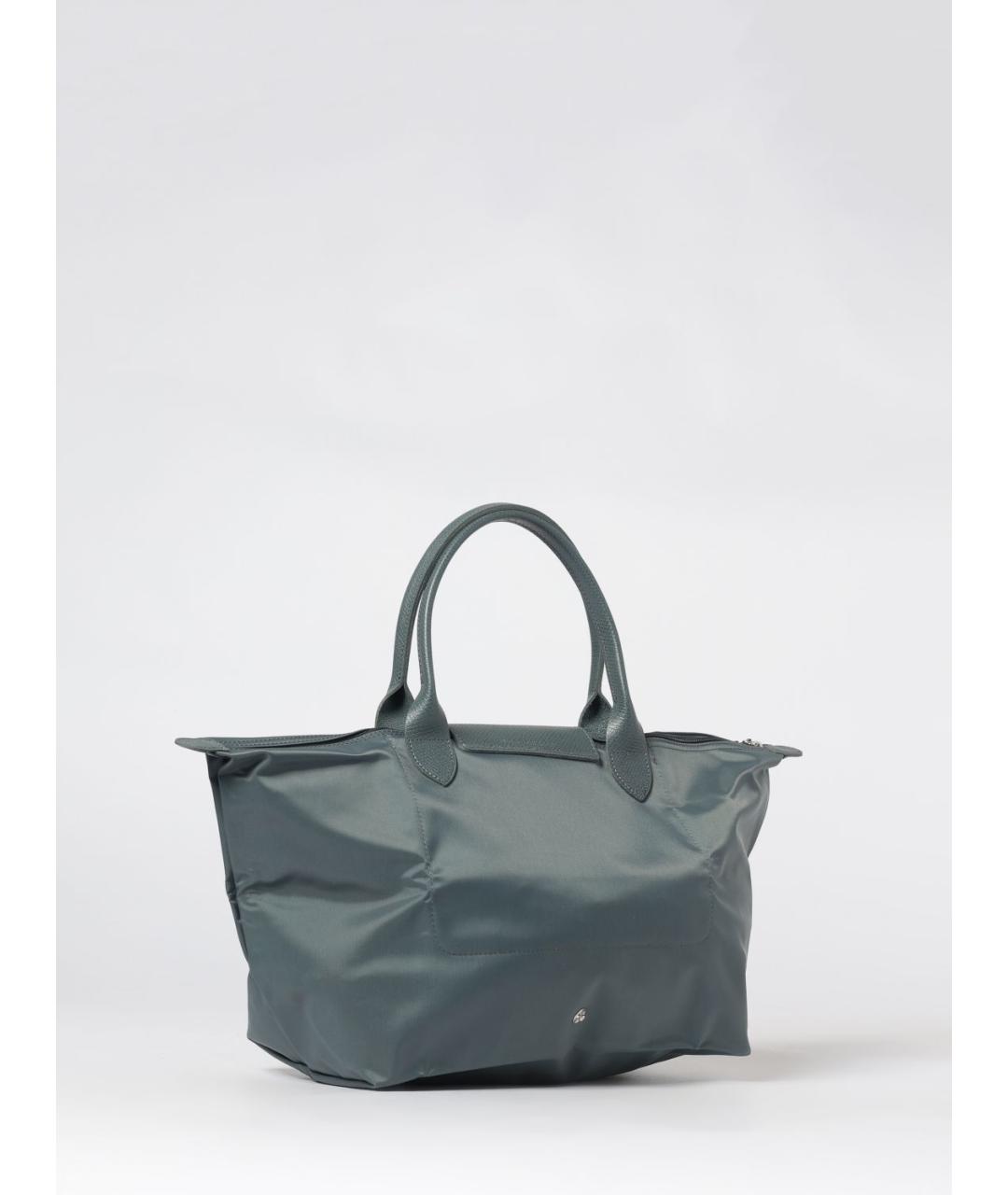 LONGCHAMP Серая нейлоновая сумка тоут, фото 2