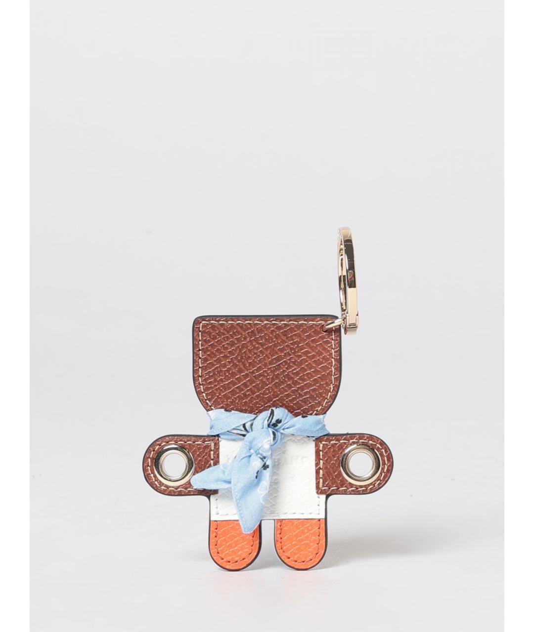 LONGCHAMP Коричневый брелок, фото 2