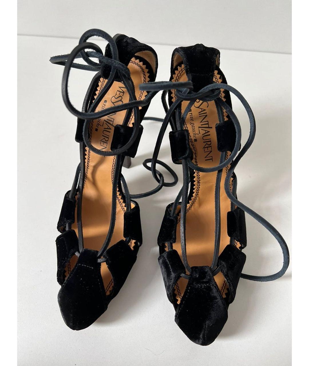 SAINT LAURENT Черные туфли, фото 3