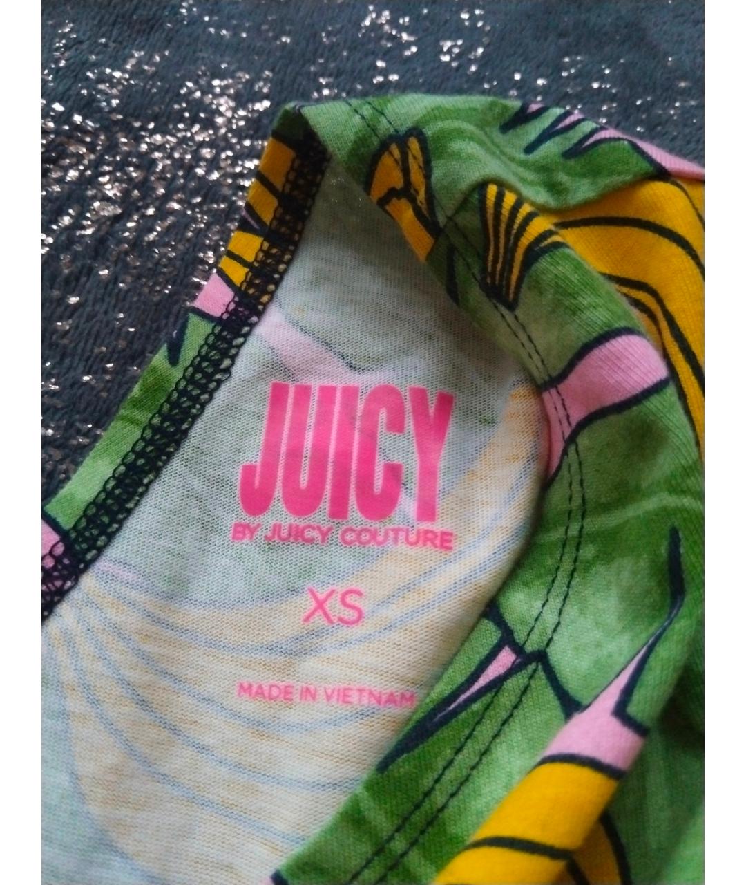 JUICY COUTURE Розовая хлопковая майка, фото 5