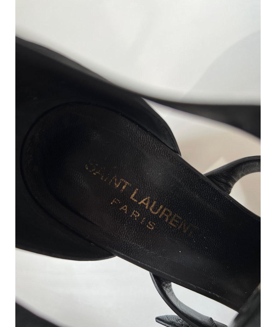 SAINT LAURENT Черные туфли, фото 6