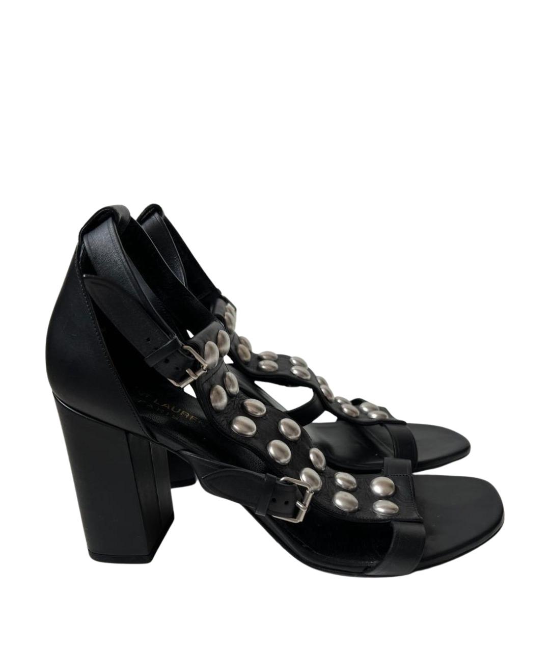 SAINT LAURENT Черные туфли, фото 1