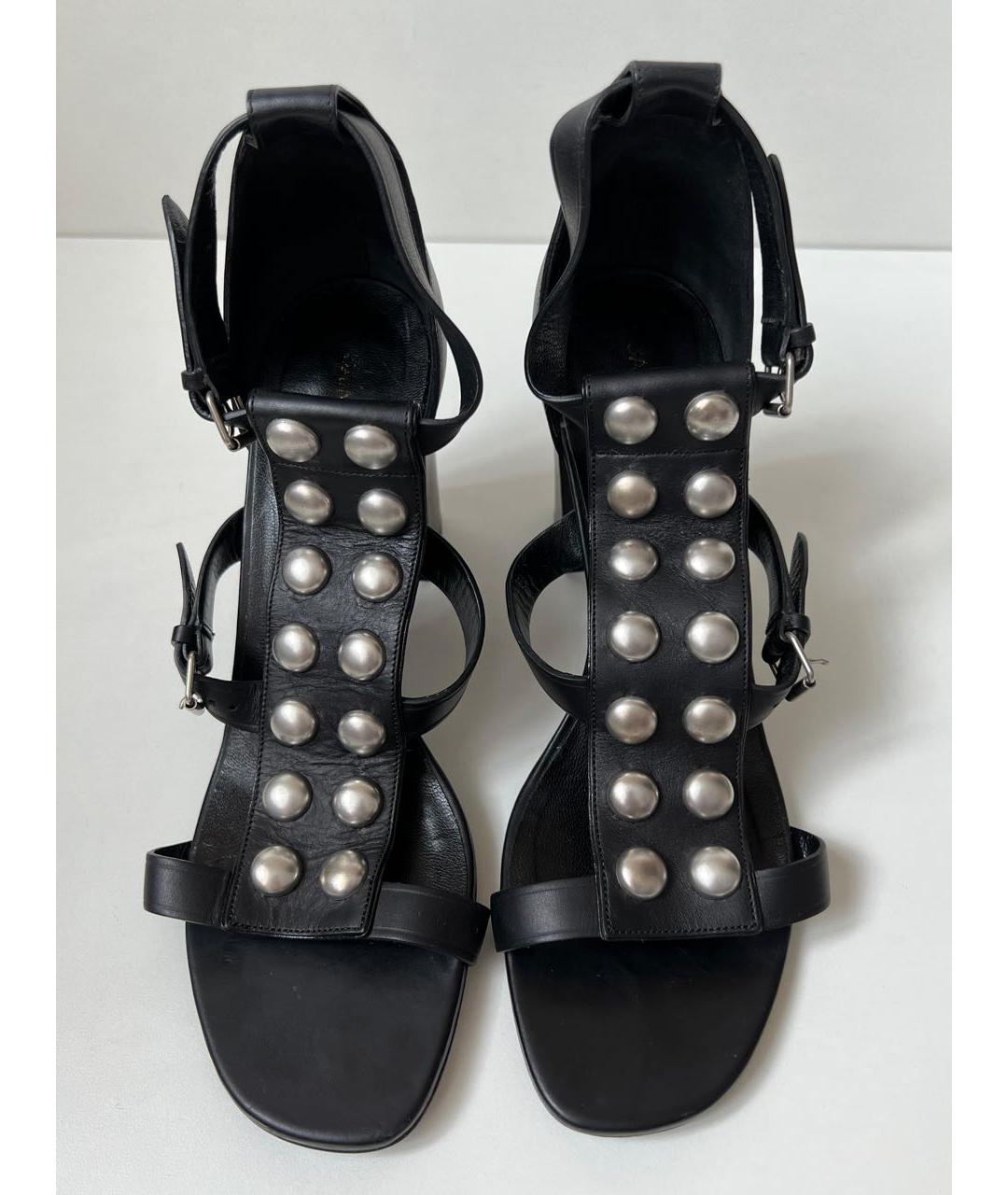 SAINT LAURENT Черные туфли, фото 2