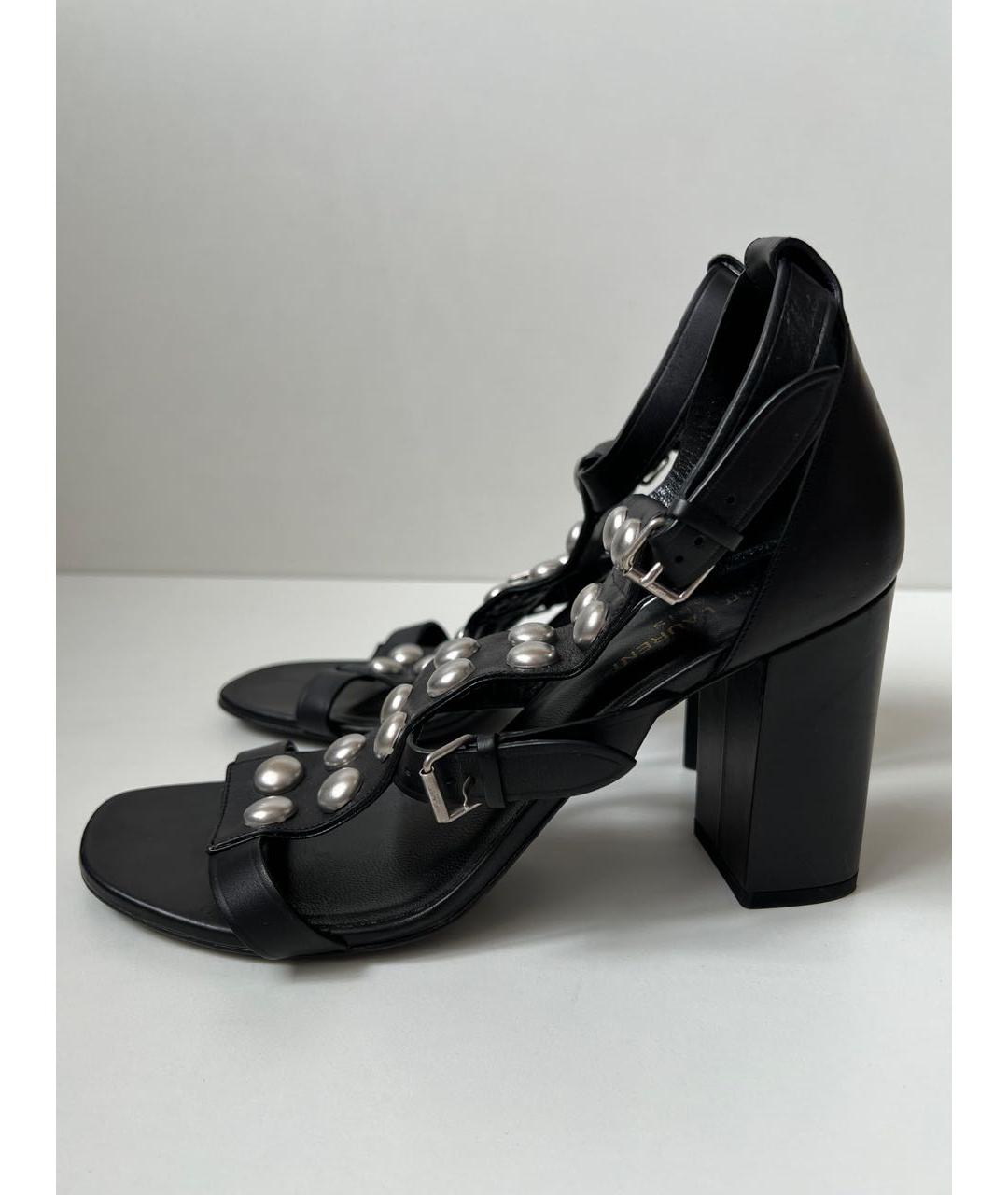 SAINT LAURENT Черные туфли, фото 4