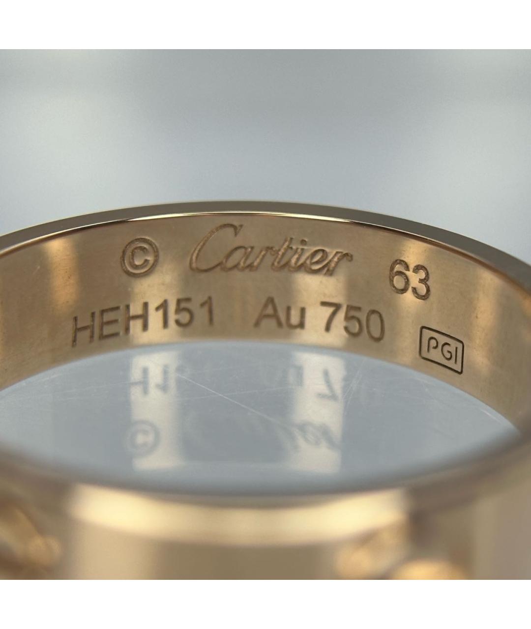 CARTIER Золотое кольцо из розового золота, фото 4