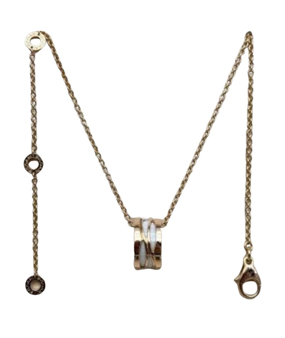 BVLGARI Золотое колье из розового золота, фото 1