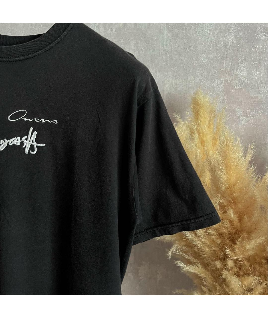 RICK OWENS Черная футболка, фото 3