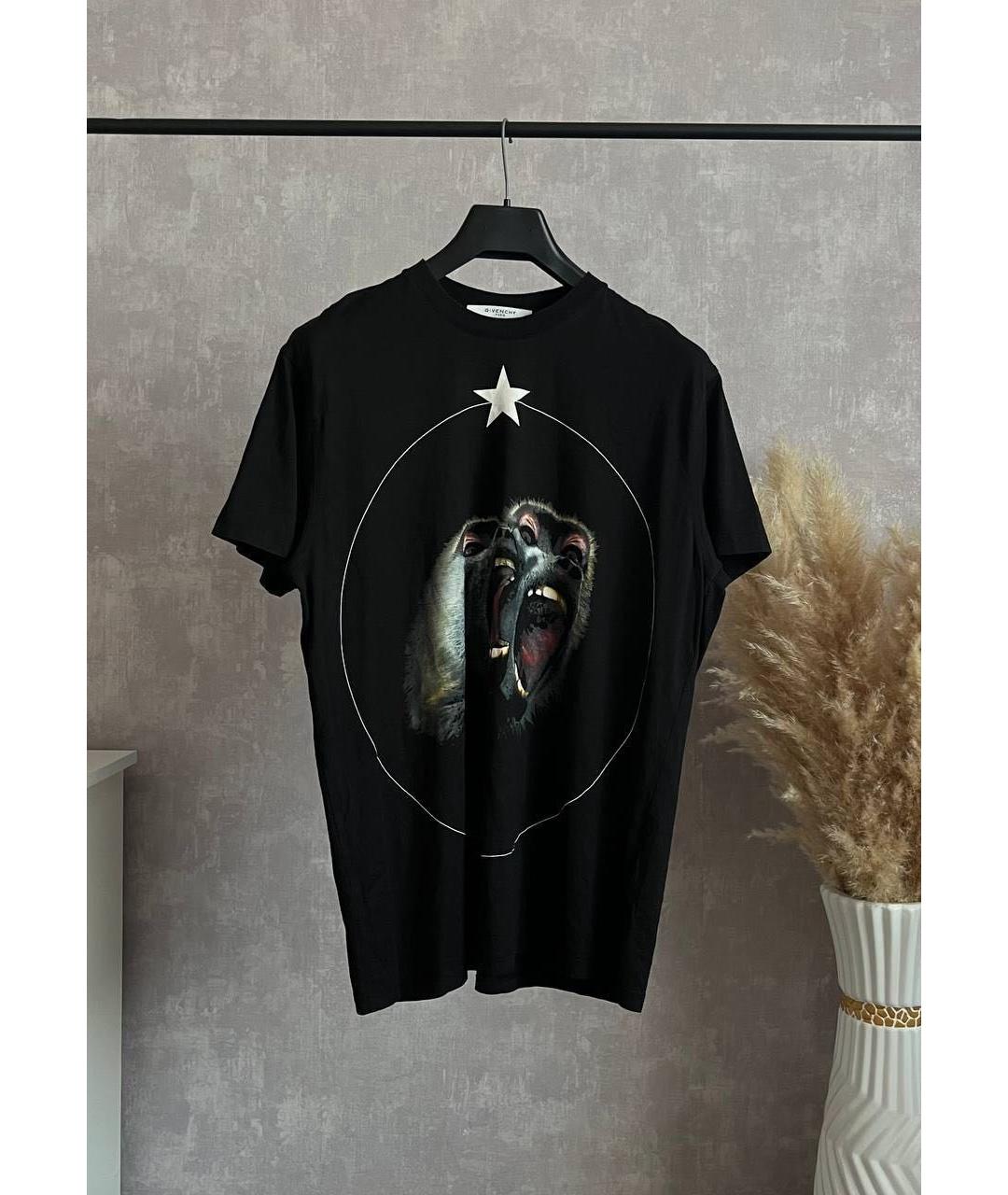 GIVENCHY Черная футболка, фото 4