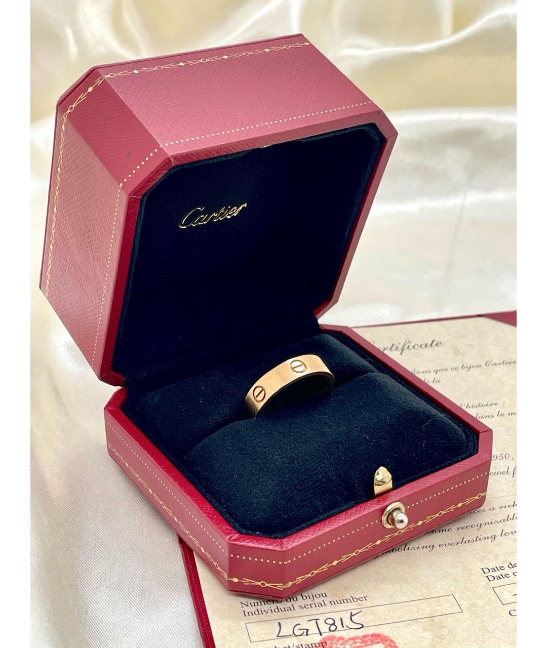 CARTIER Золотое кольцо из розового золота, фото 2