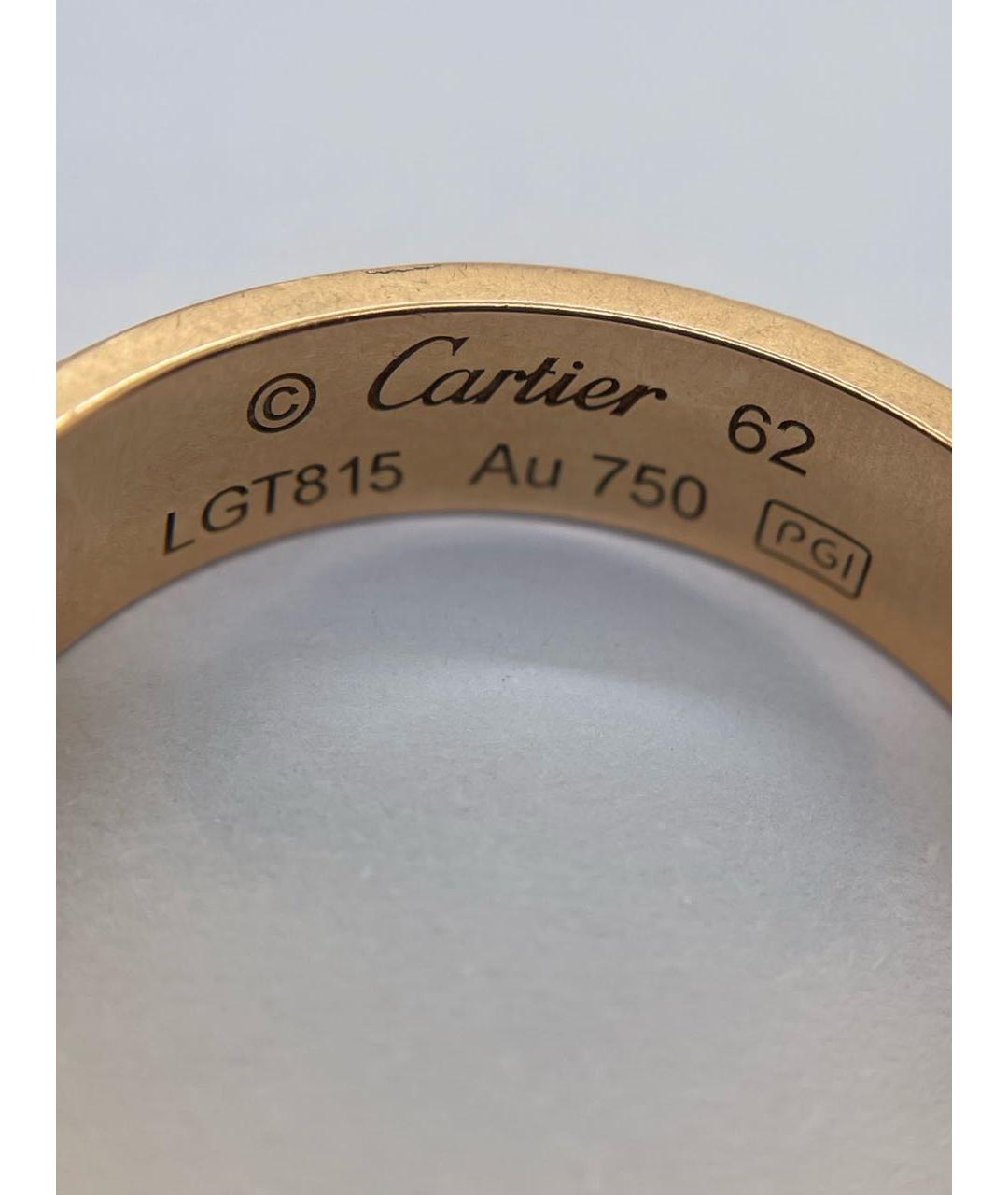 CARTIER Золотое кольцо из розового золота, фото 3