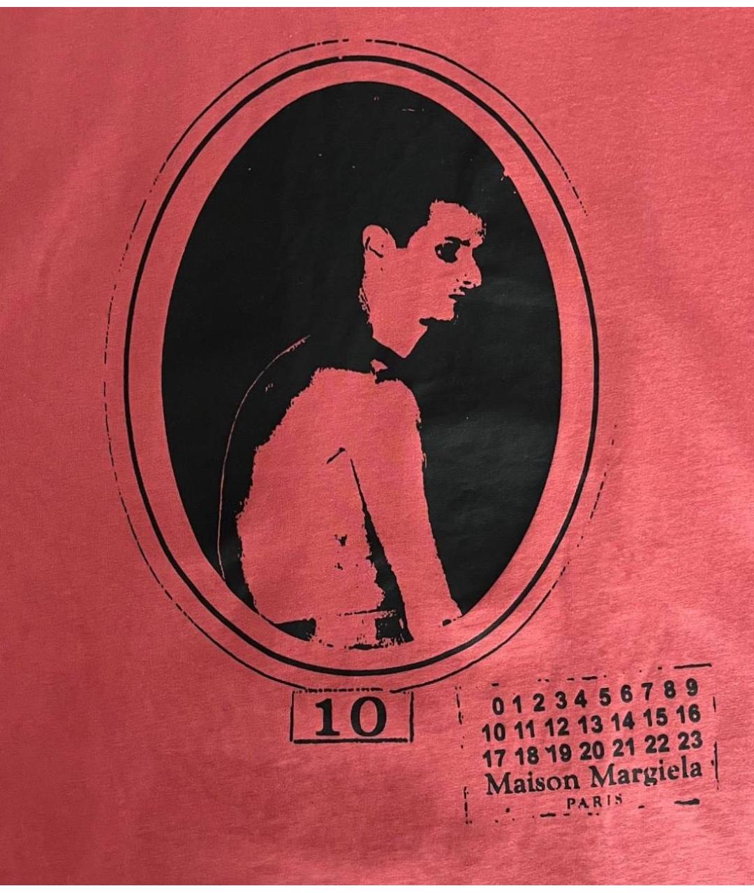 MAISON MARGIELA Розовая футболка, фото 3