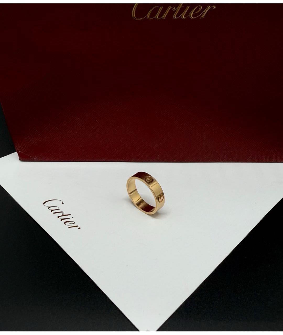 CARTIER Золотое кольцо из розового золота, фото 4