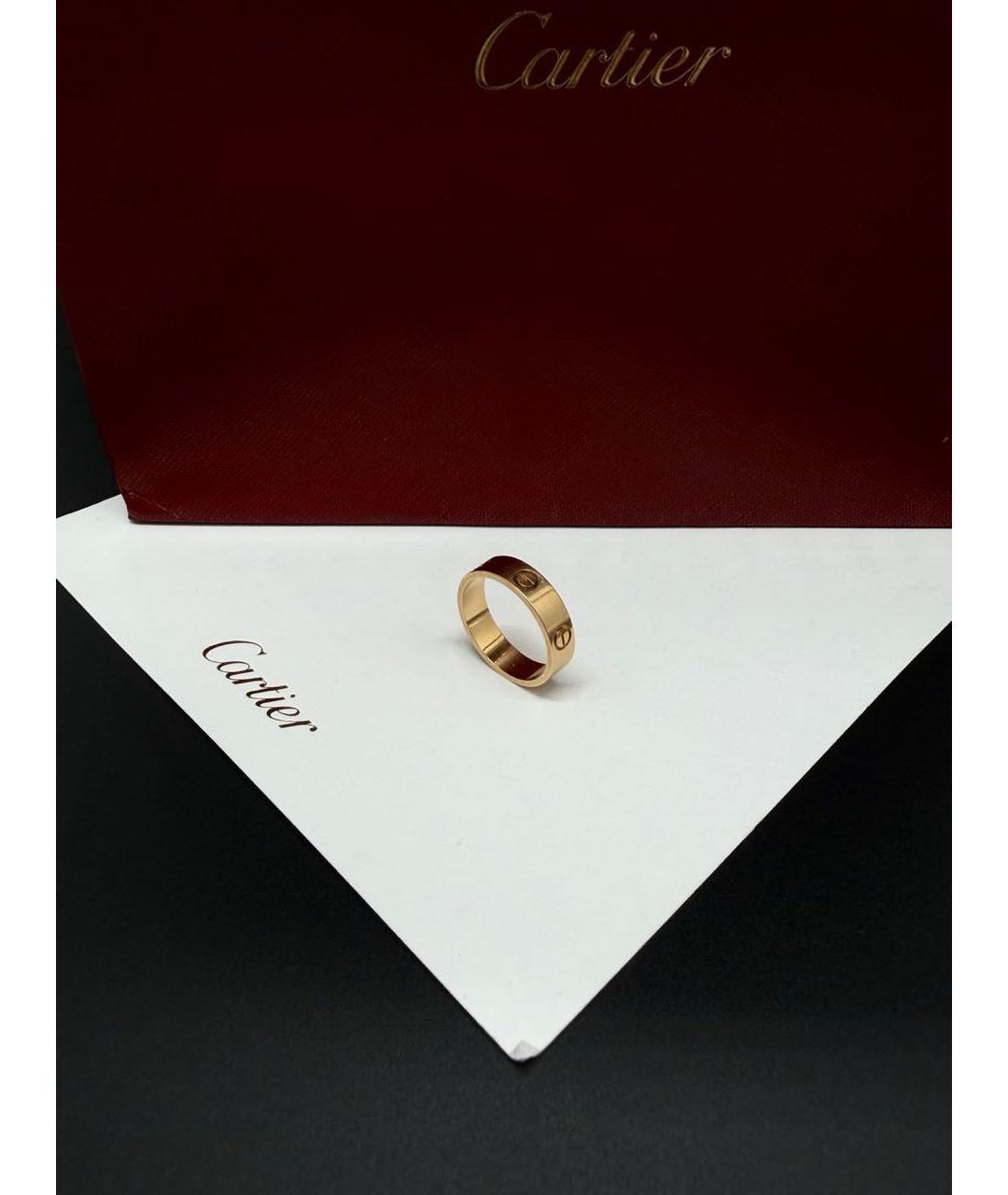 CARTIER Золотое кольцо из розового золота, фото 2