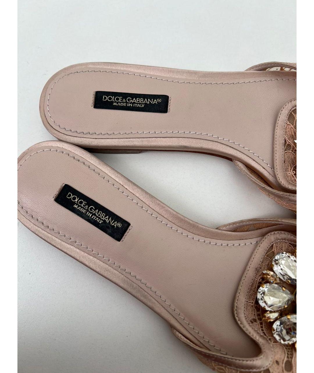 DOLCE&GABBANA Шлепанцы, фото 6
