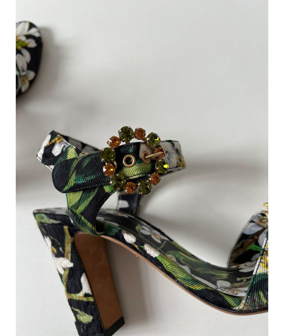 DOLCE&GABBANA Мульти босоножки, фото 8