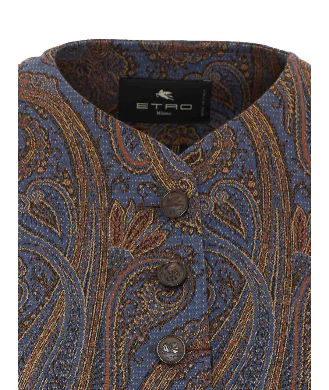 ETRO Мульти полиэстеровая жилетка, фото 4