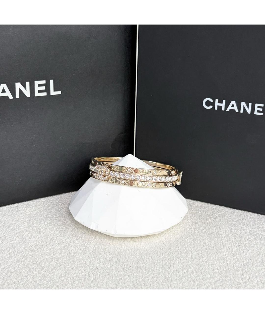 CHANEL Золотой браслет, фото 3
