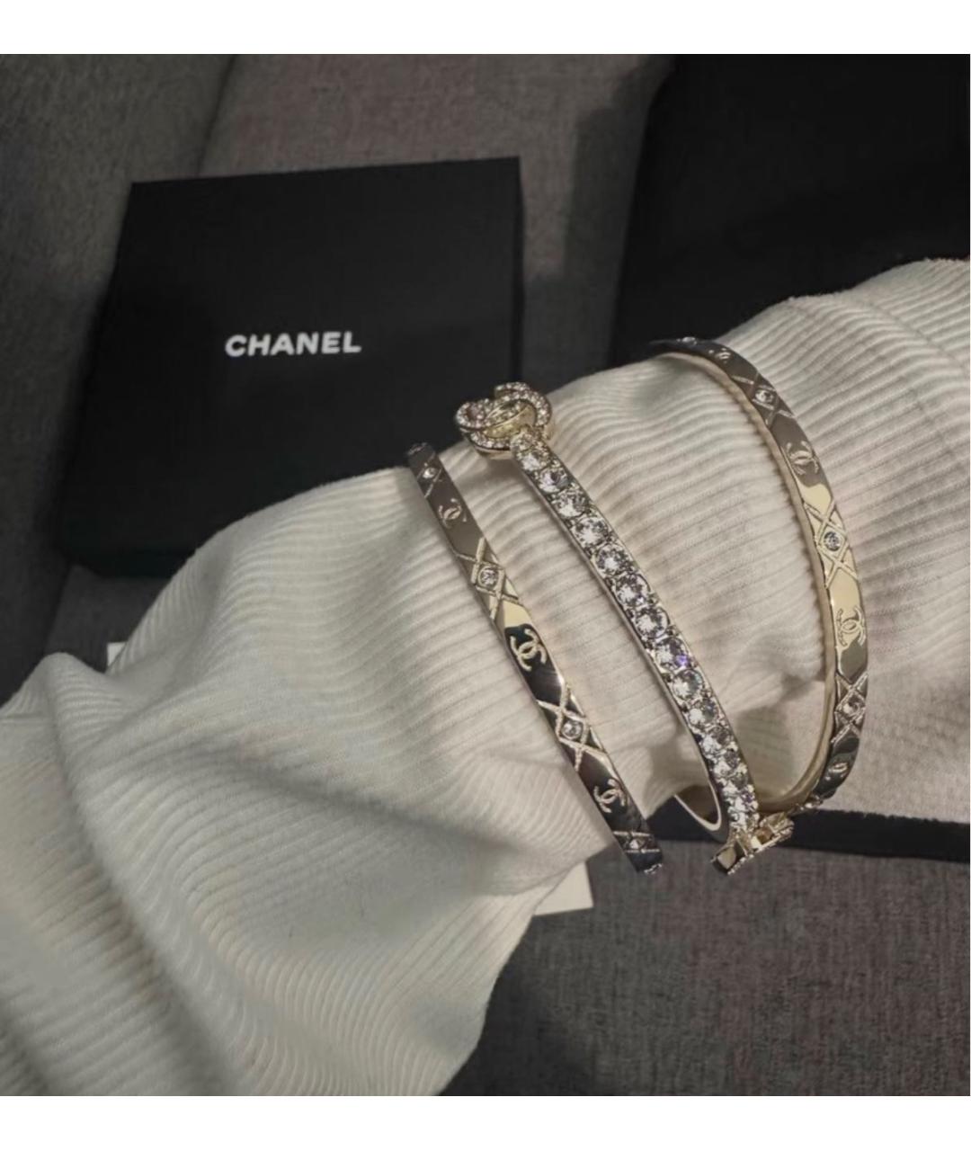 CHANEL Золотой браслет, фото 7