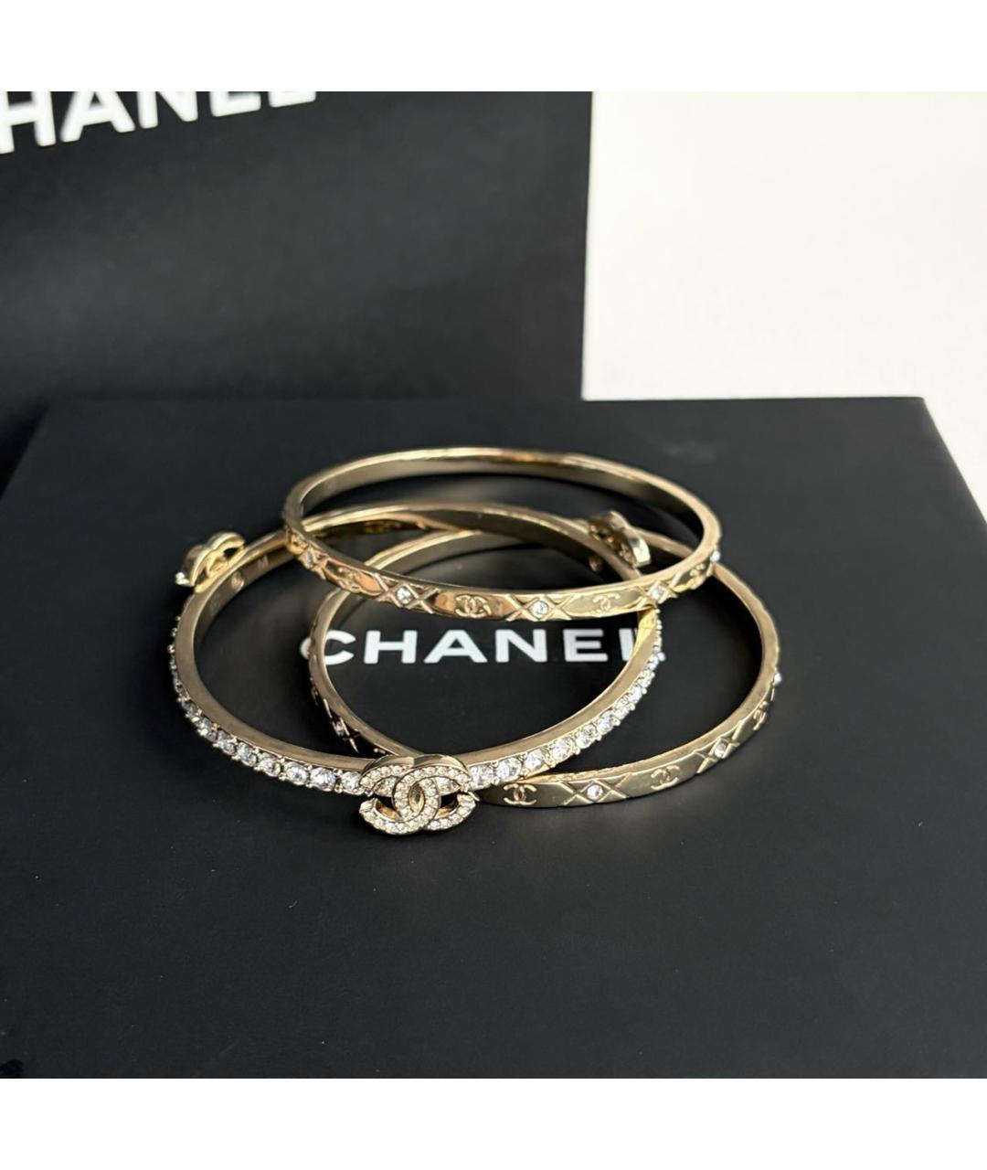 CHANEL Золотой браслет, фото 6