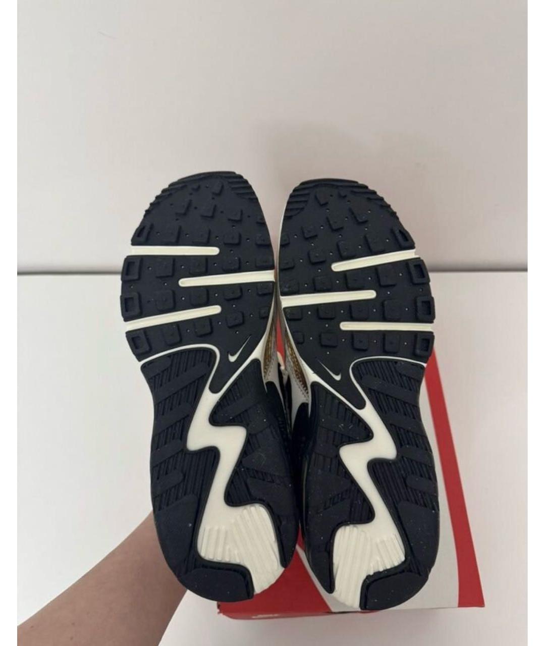NIKE Белые текстильные кроссовки, фото 5